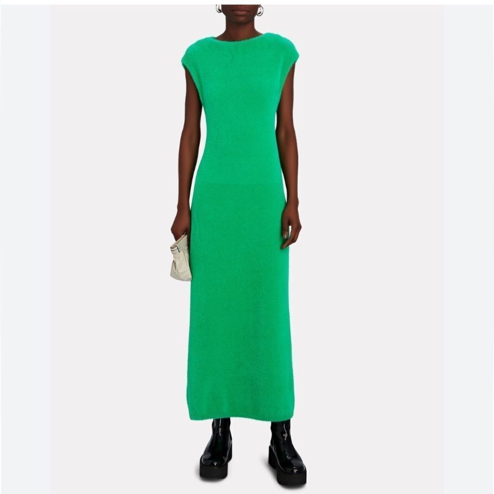 SIMON MILLER
Runa Knit Midi Dress Green size Small
